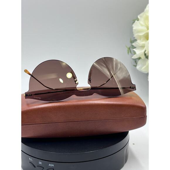 Illestiva Womens Leonard
Mask Round‎ Frame Gold Tone
Mirrored Sunglasses Brown main image 13